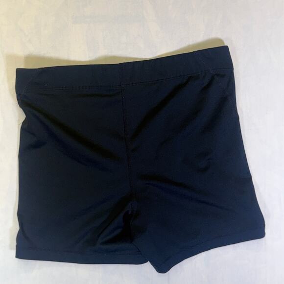 nike pro women's dri-fit black training compresion biker shorts size L - Picture 3 of 14